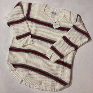 arizona jean co striped sweater